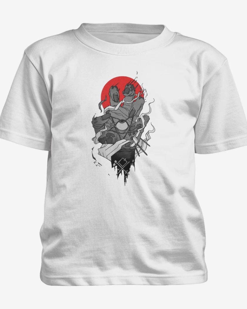 Polera de niño Blanco de Handcore