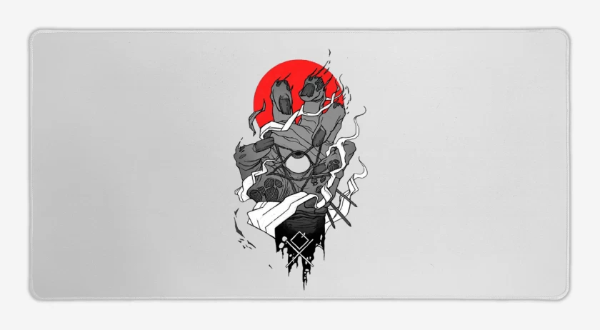 Mouse pad Gamer Blanco de Handcore