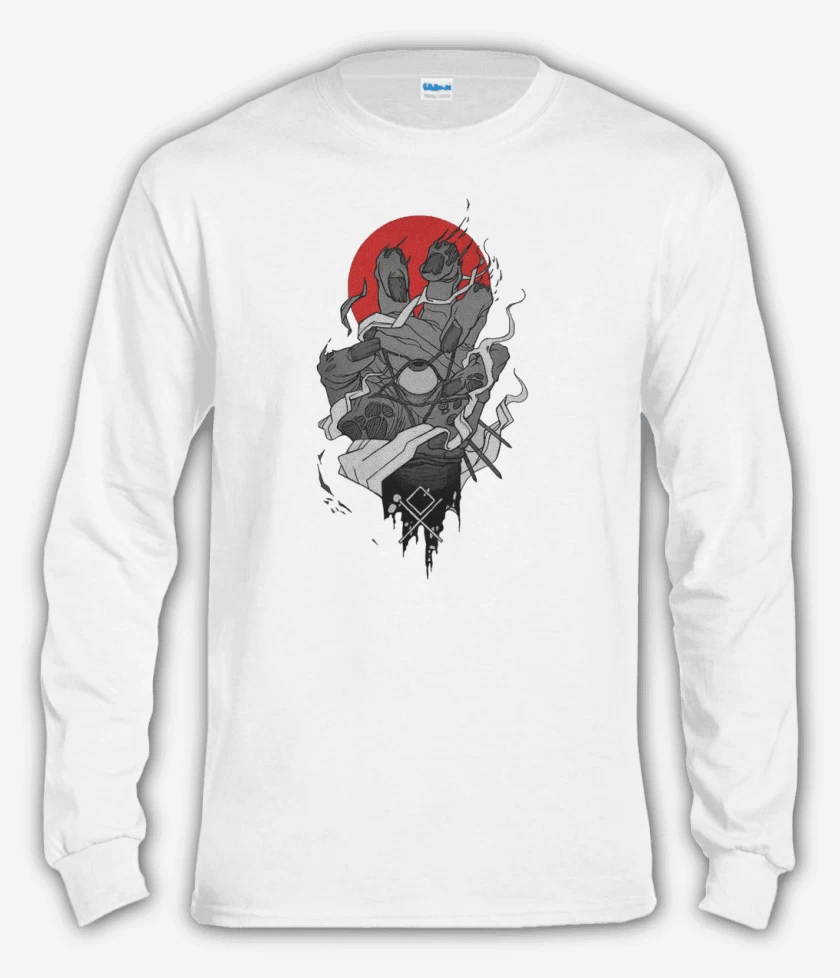 Polera manga larga Handcore