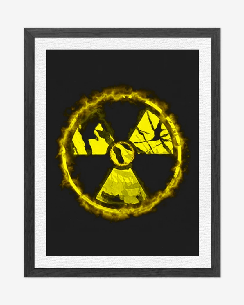 Cuadro decorativo Negro de Atomic