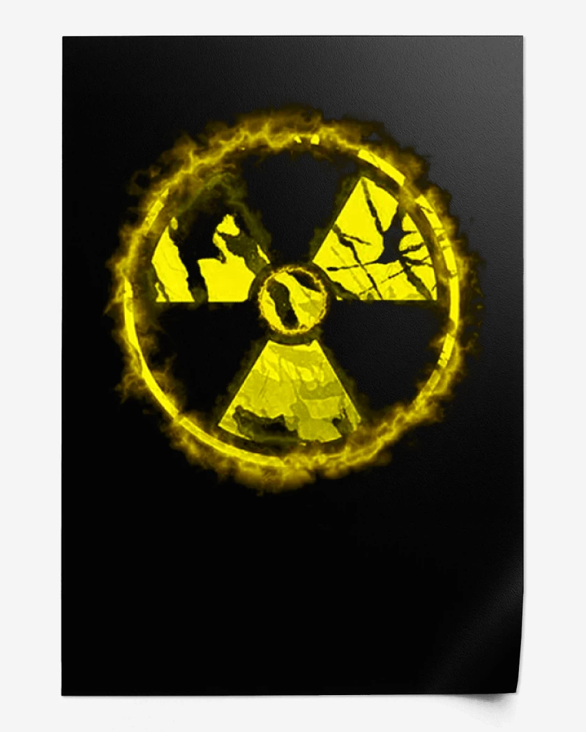 Print Negro de Atomic