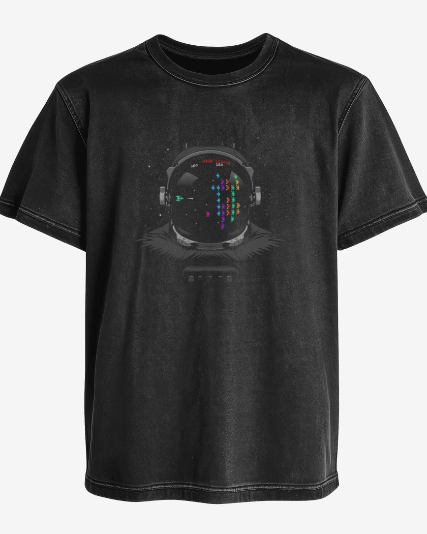 Polera desgastada Astroinvaders