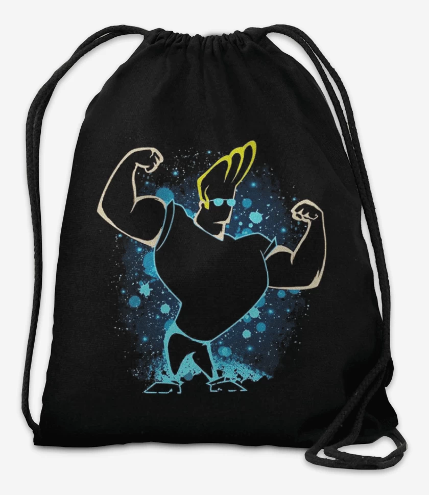 Mochila Negro de Jhnny bravo