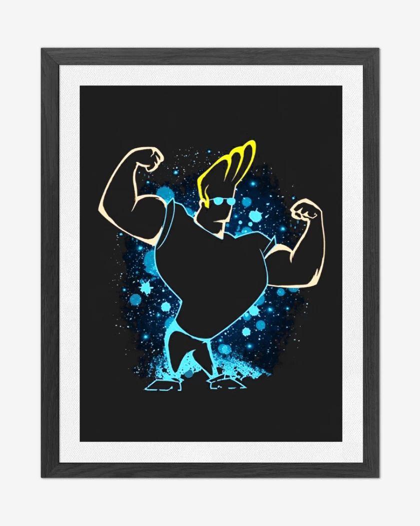 Cuadro decorativo Negro de Jhnny bravo
