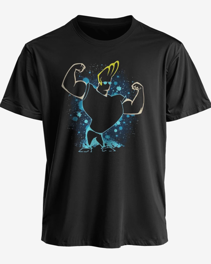 Polera premium Negro de Jhnny bravo