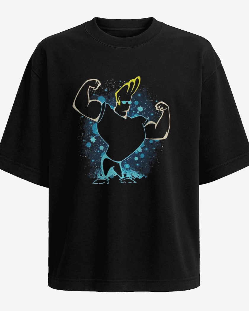 Polera Oversize Jhnny bravo