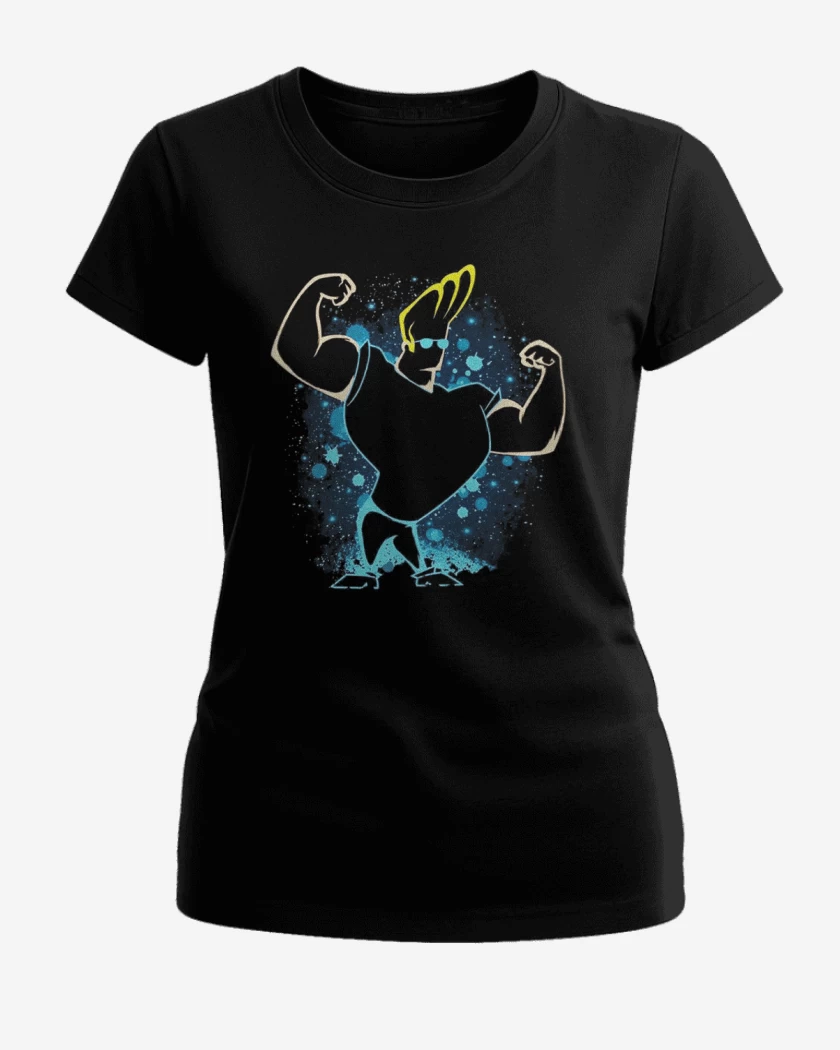 Polera de Mujer Negro de Jhnny bravo