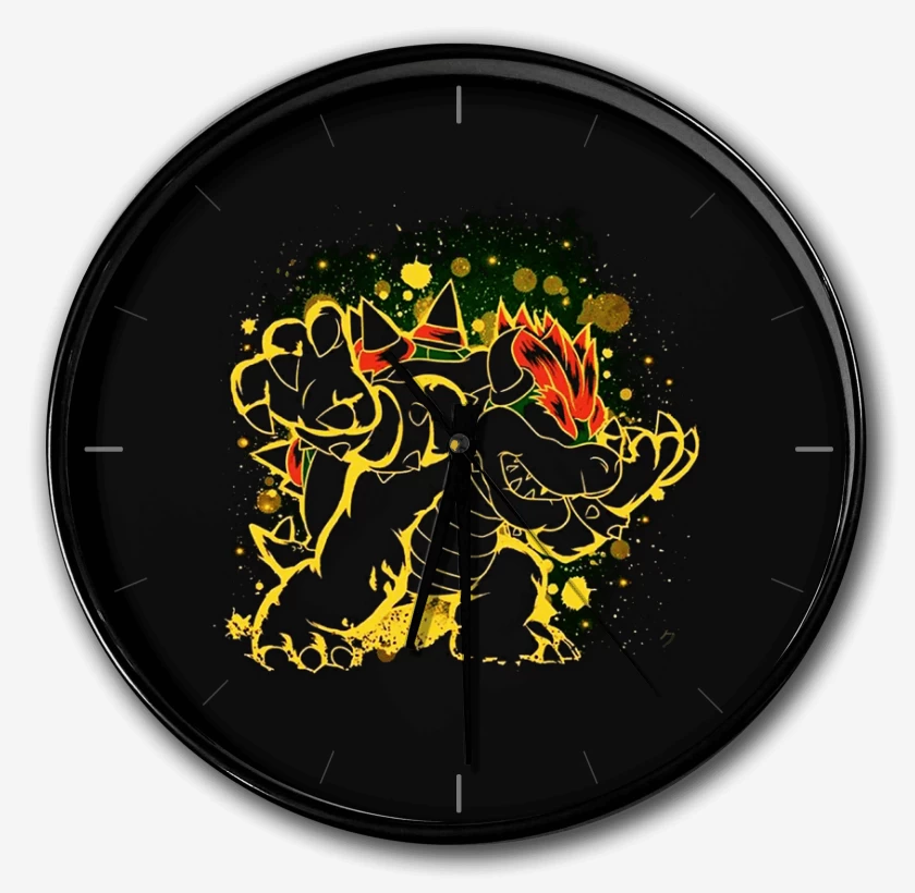 Reloj Negro de Bowser