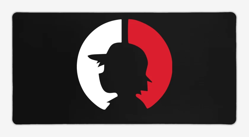 Mouse pad Gamer Negro de Ash