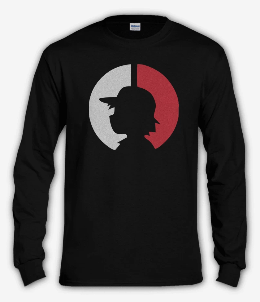 Polera manga larga Negro de Ash