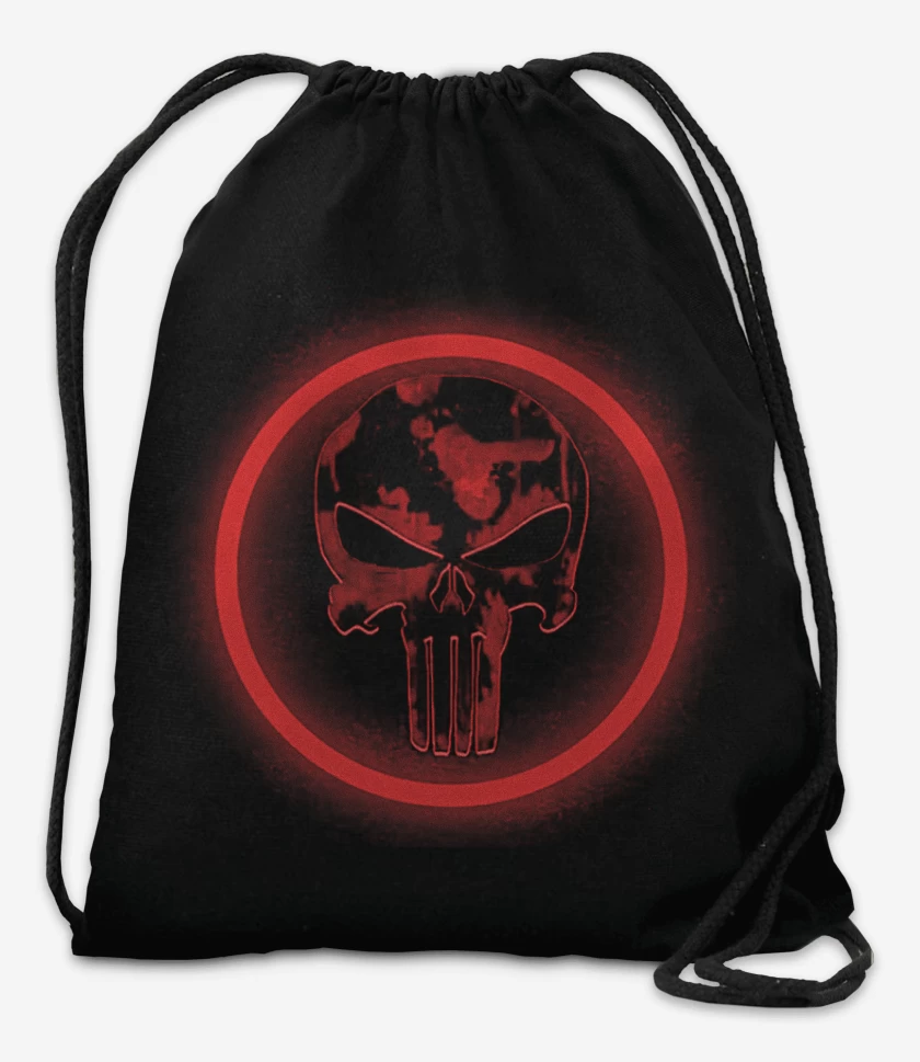 Mochila Negro de Castigador pecho
