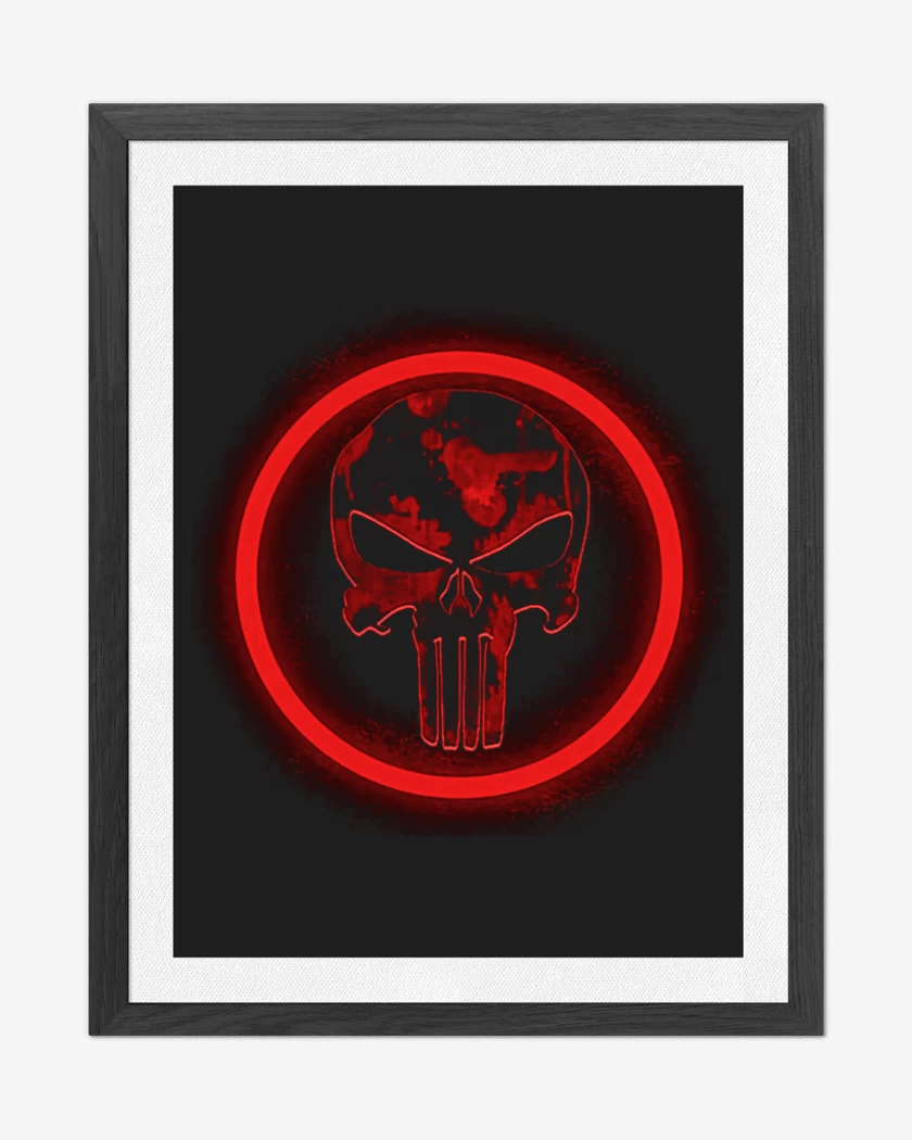 Cuadro decorativo Negro de Castigador pecho
