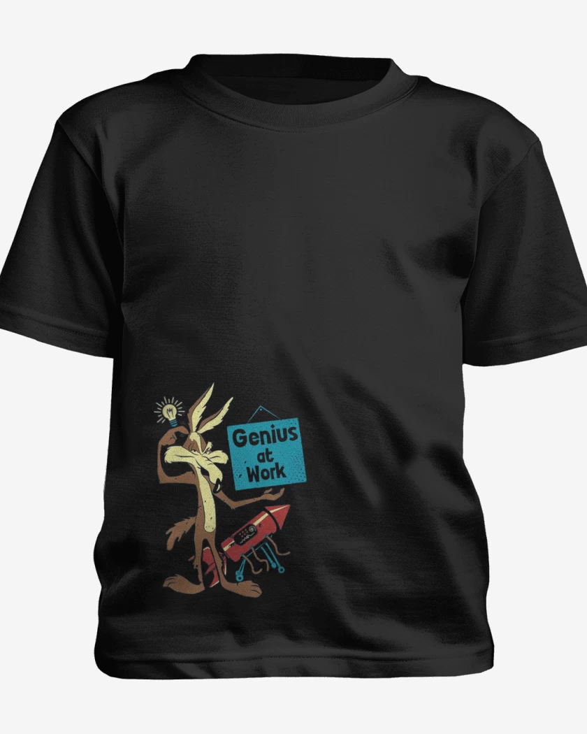 Polera de niño Negro de Coyote