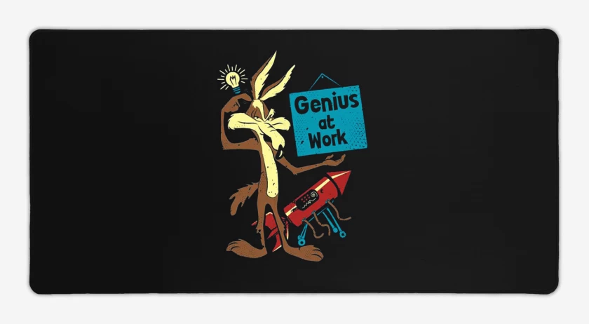 Mouse pad Gamer Negro de Coyote