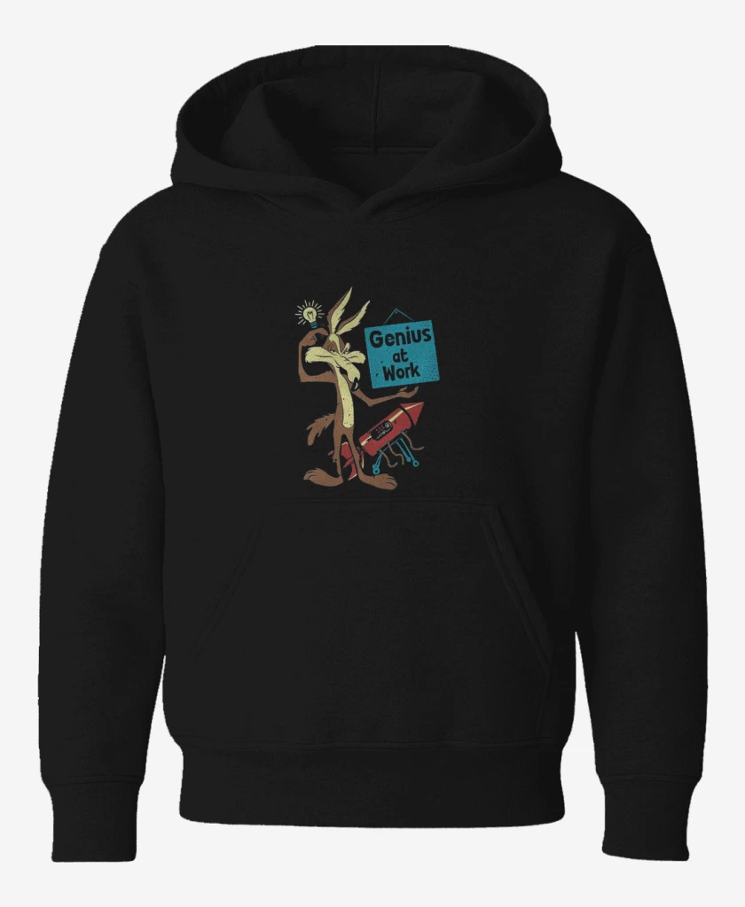 Poleron de niño Negro de Coyote