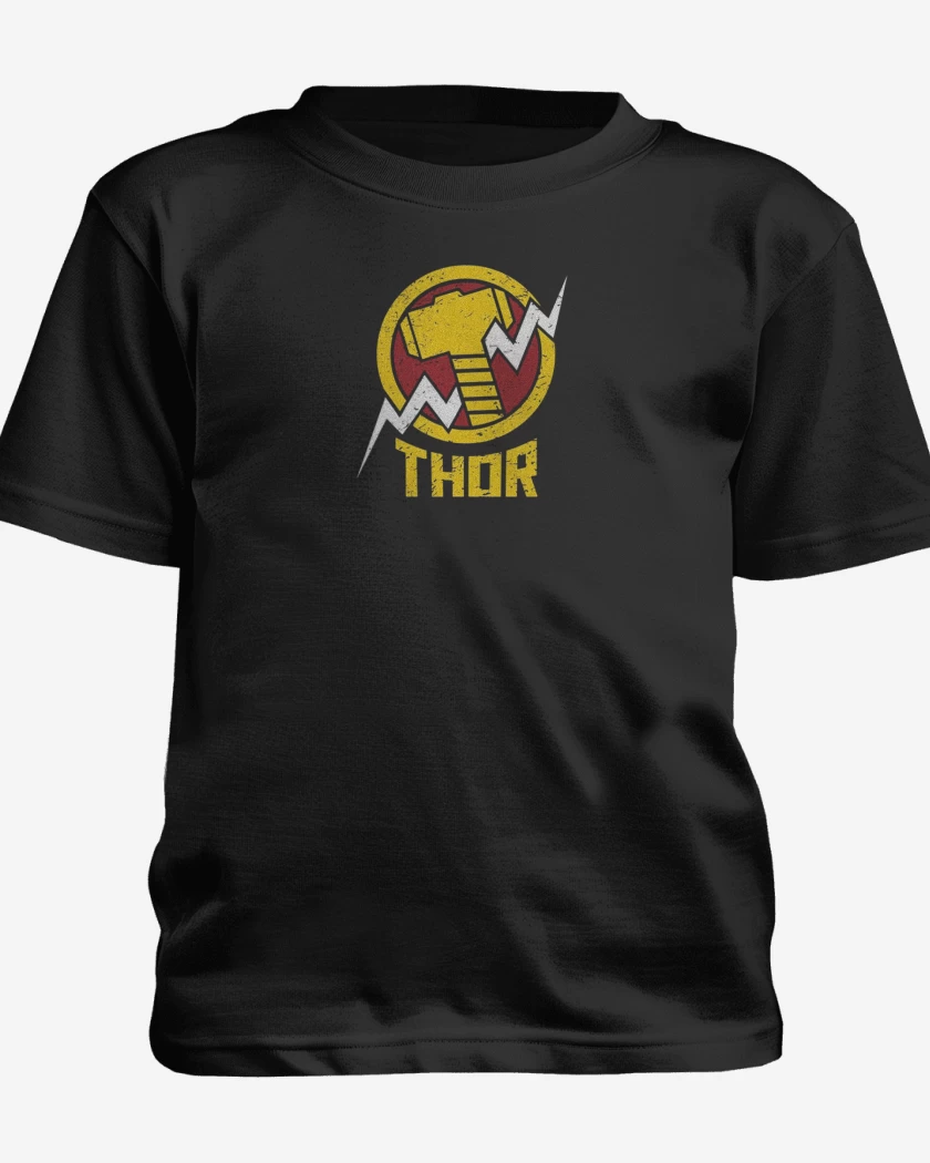 Polera de niño Negro de Thor