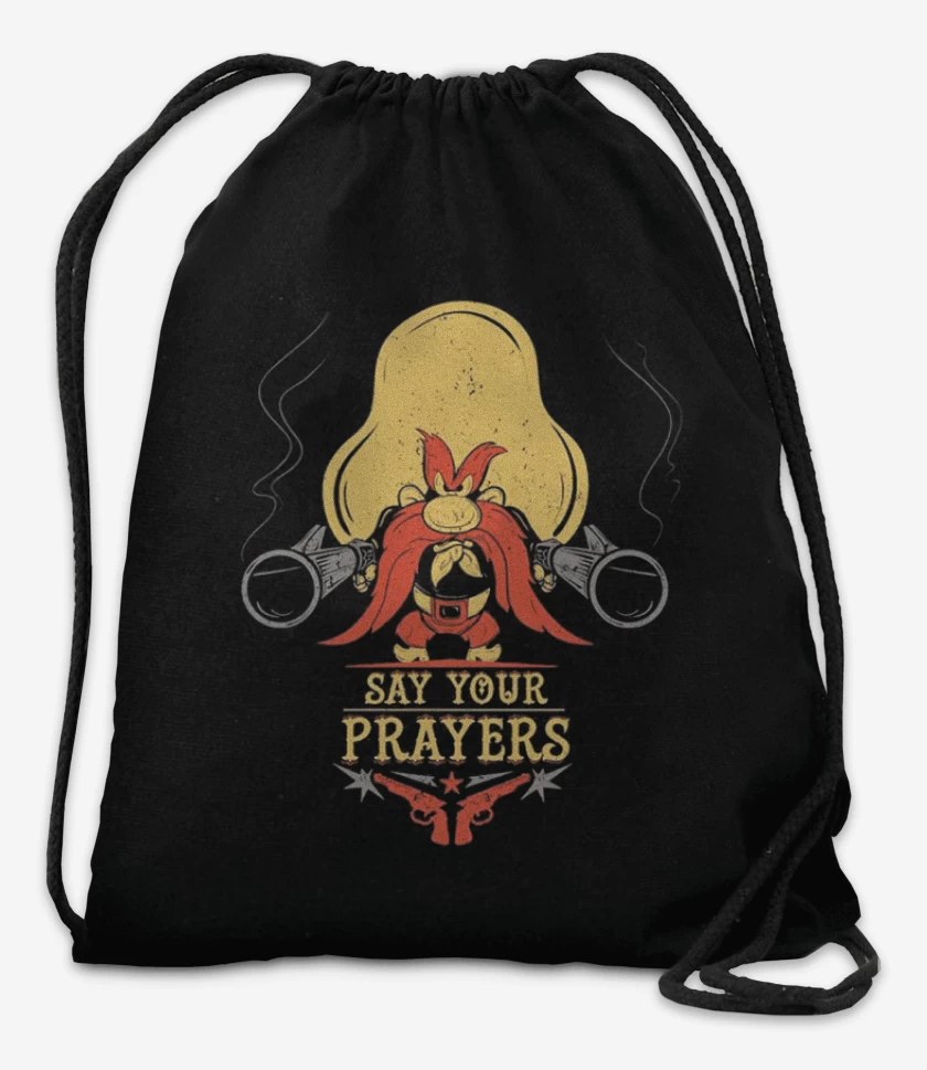 Mochila Negro de Sam bigotes