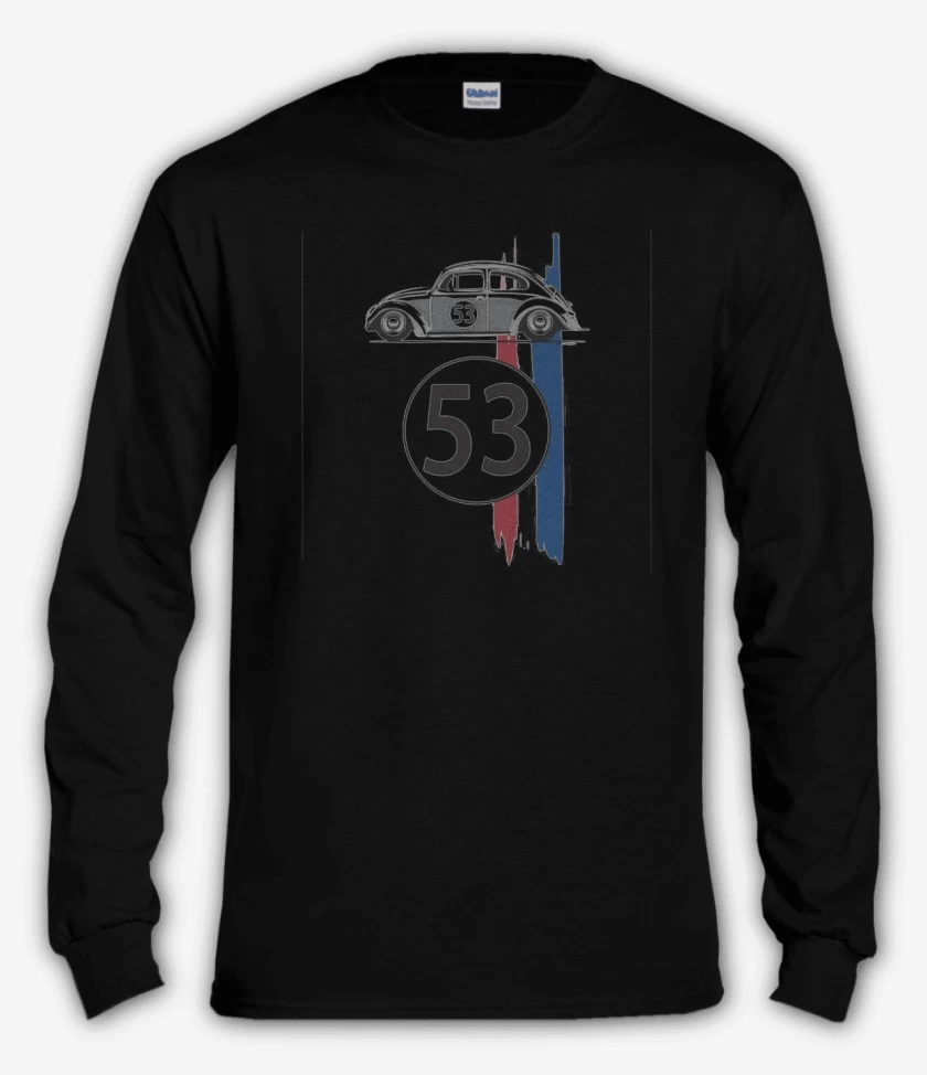 Polera manga larga Negro de Herbie 