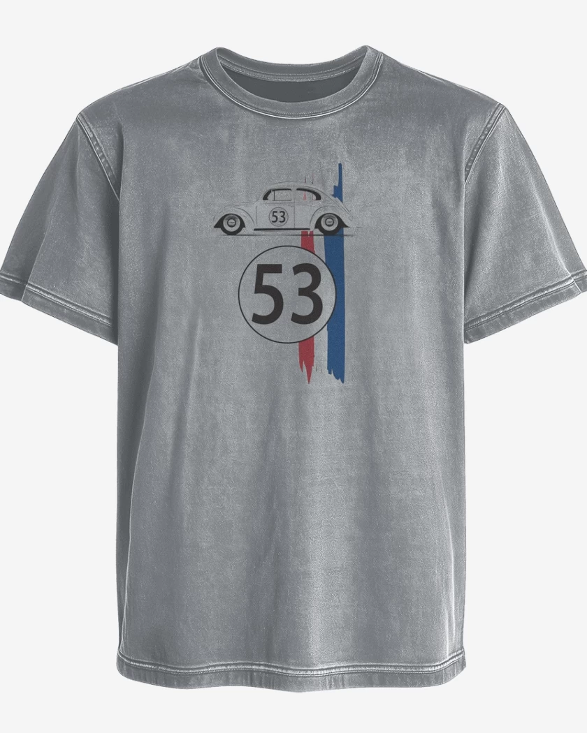 Polera desgastada Gris Melange de Herbie 