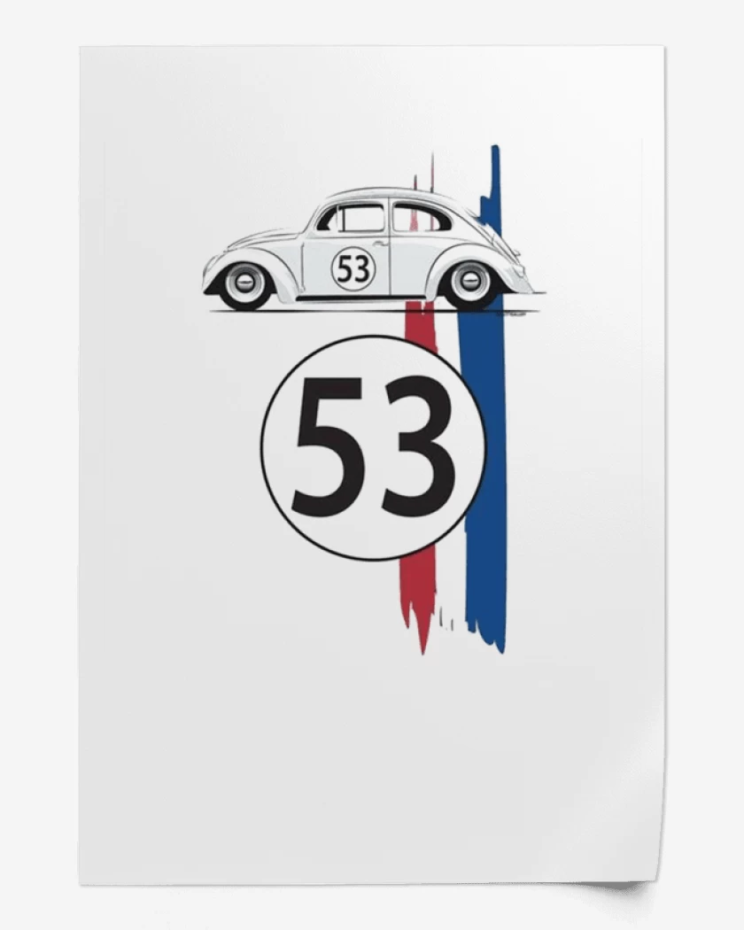 Print Blanco de Herbie 