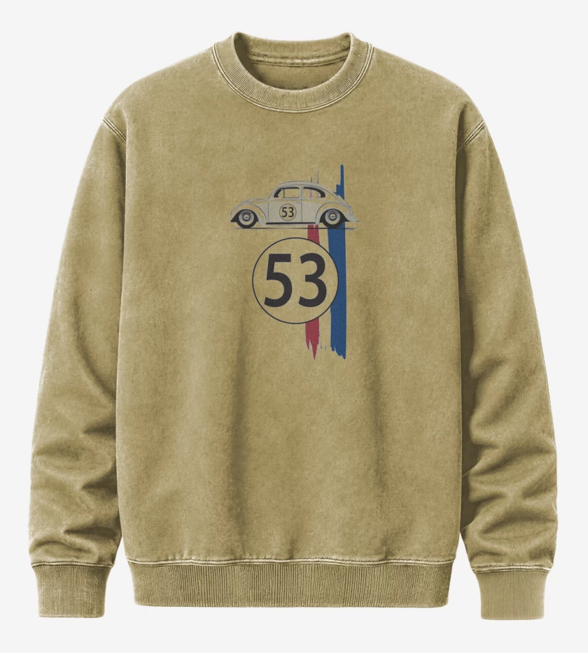 Poleron Polo Acid Wash Beige de Herbie 