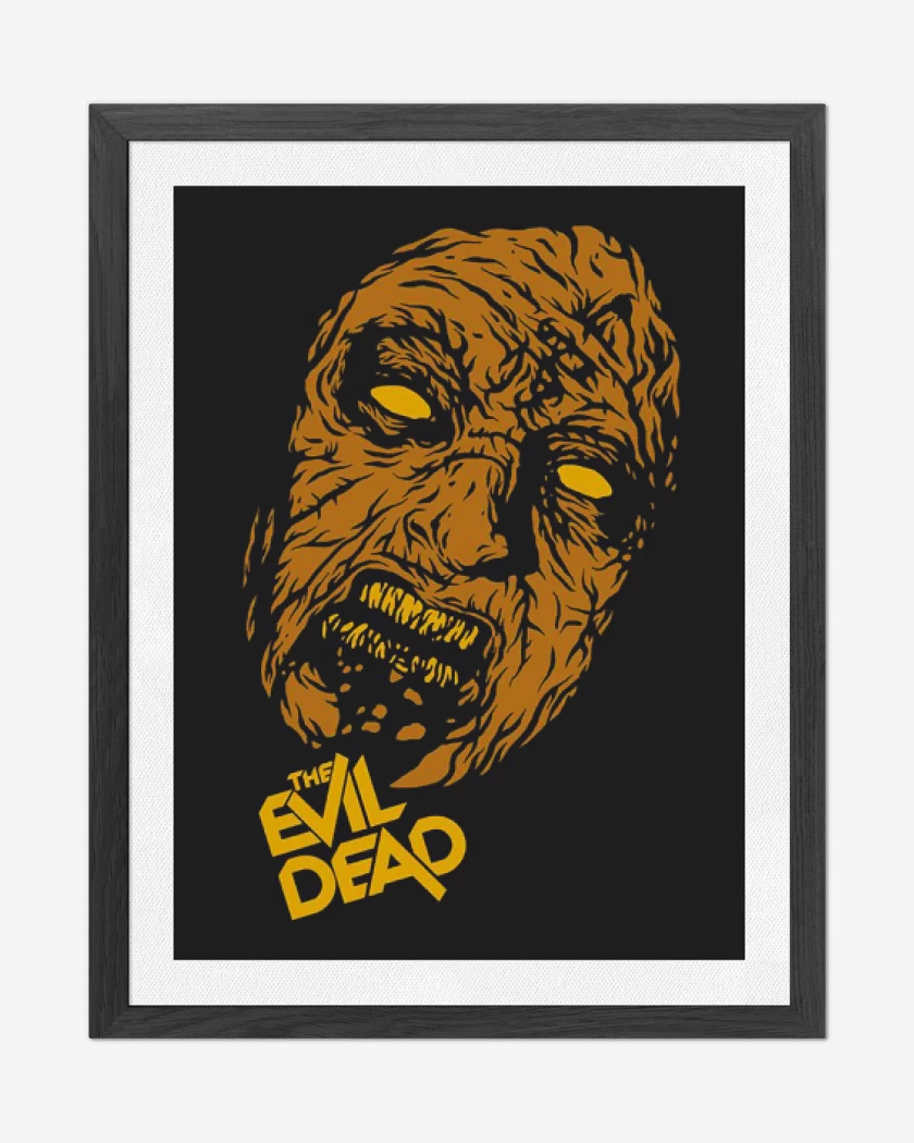 Cuadro decorativo Negro de The evil dead