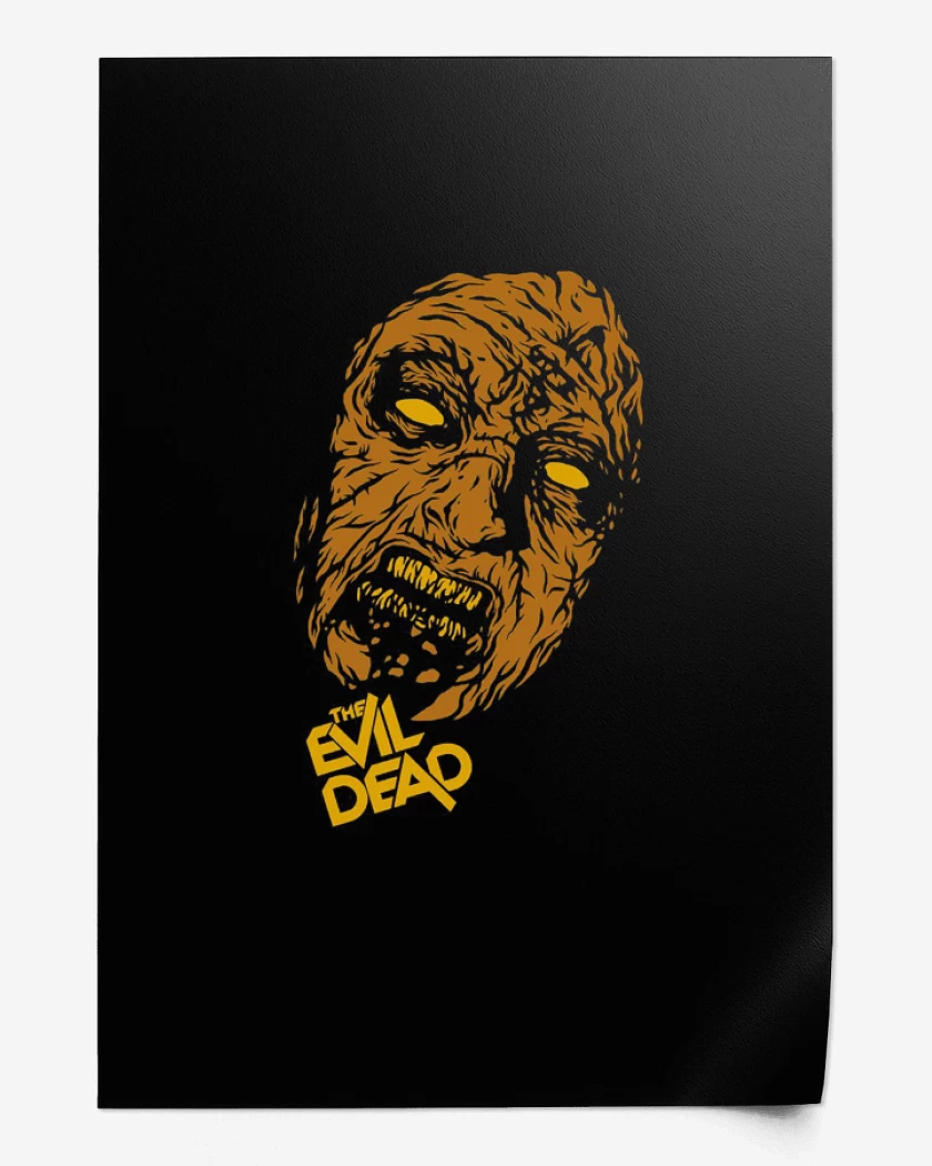 Print Negro de The evil dead