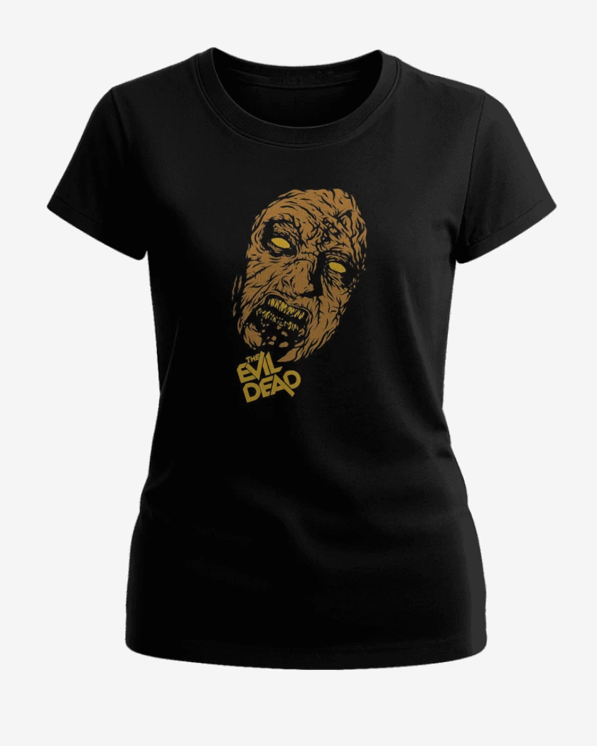 Polera de Mujer Negro de The evil dead