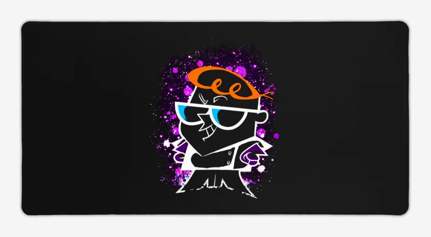 Mouse pad Gamer Negro de Dexter