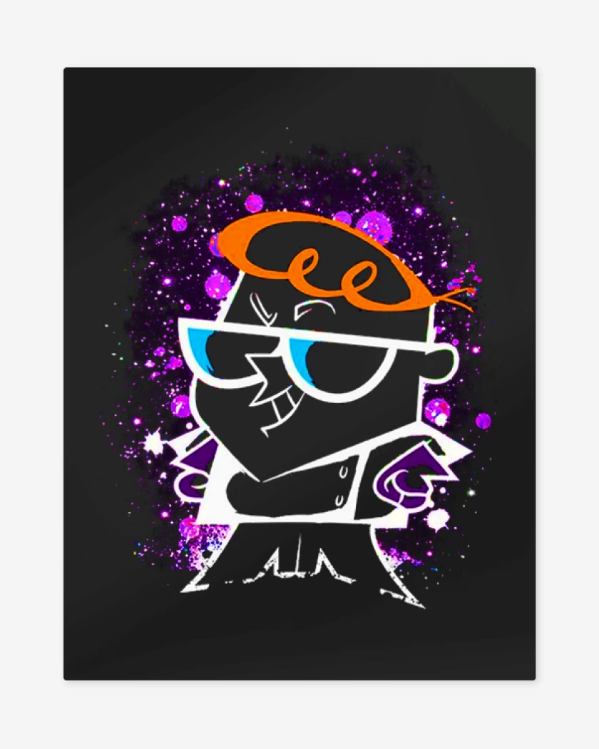Print metalico Negro de Dexter