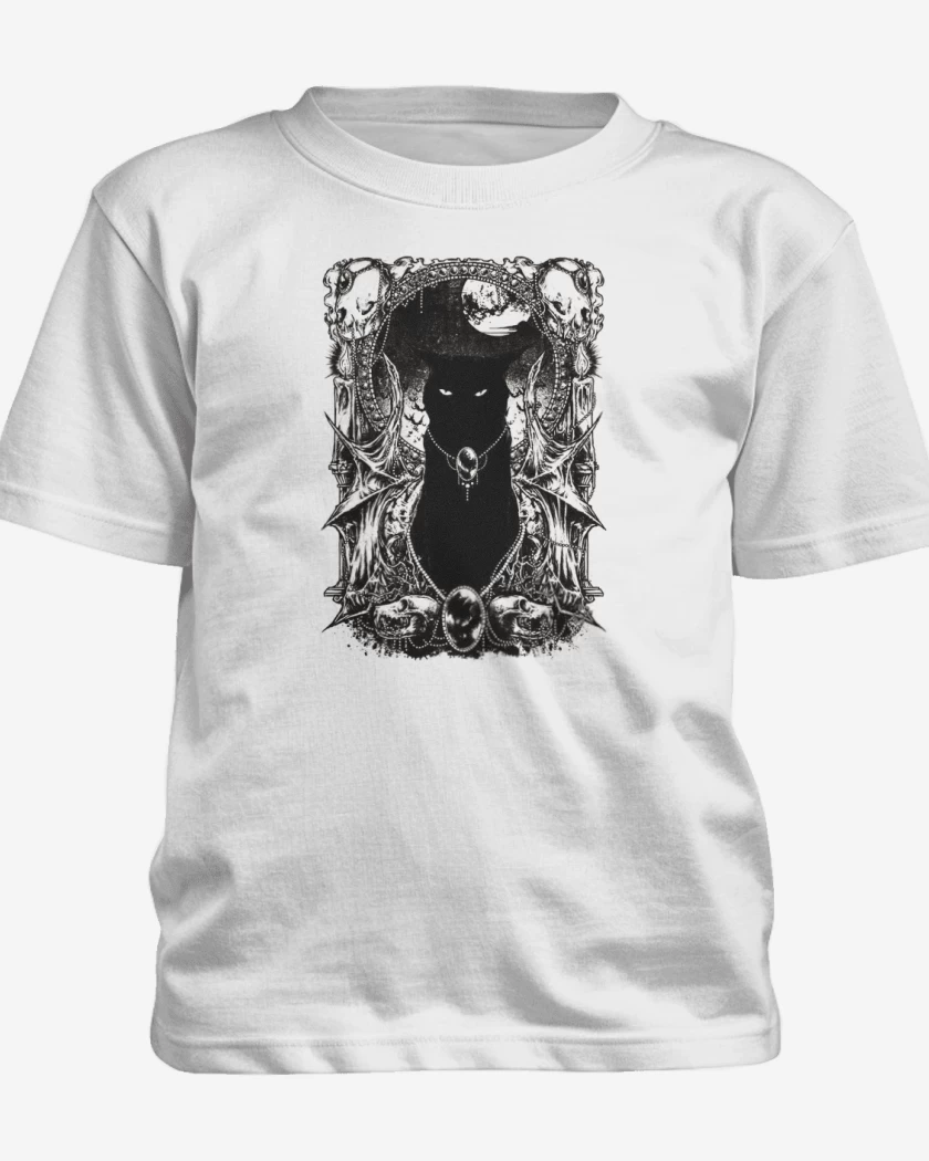 Polera de niño Blanco de Black cat