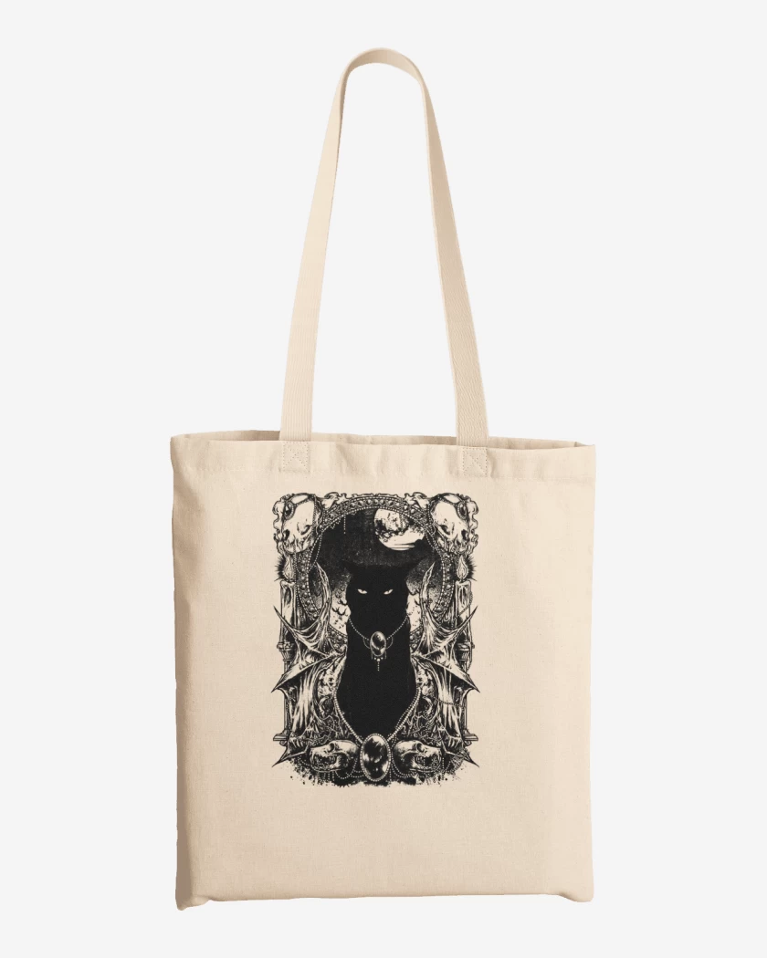 Totebag Black cat