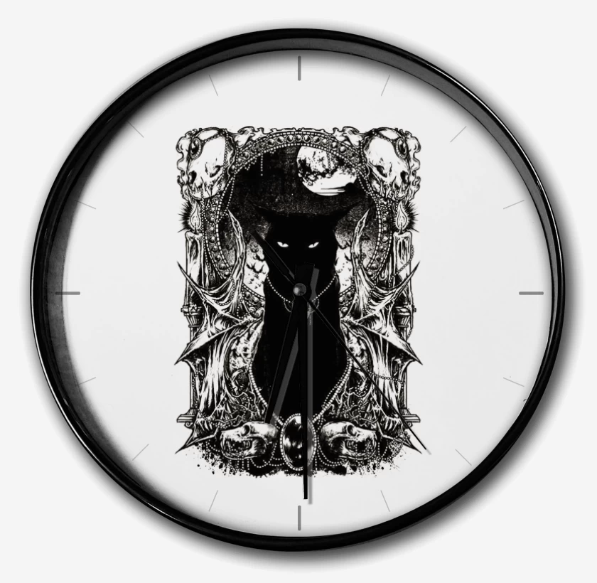Reloj Blanco de Black cat