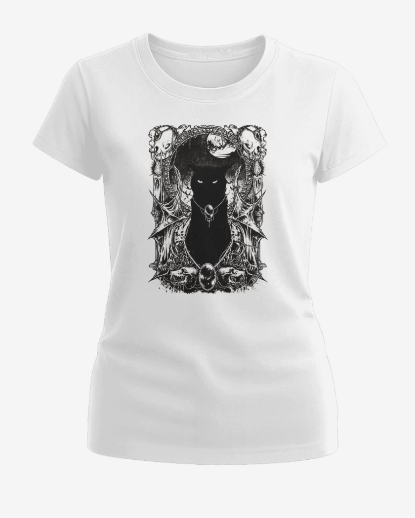 Polera de Mujer Blanco de Black cat