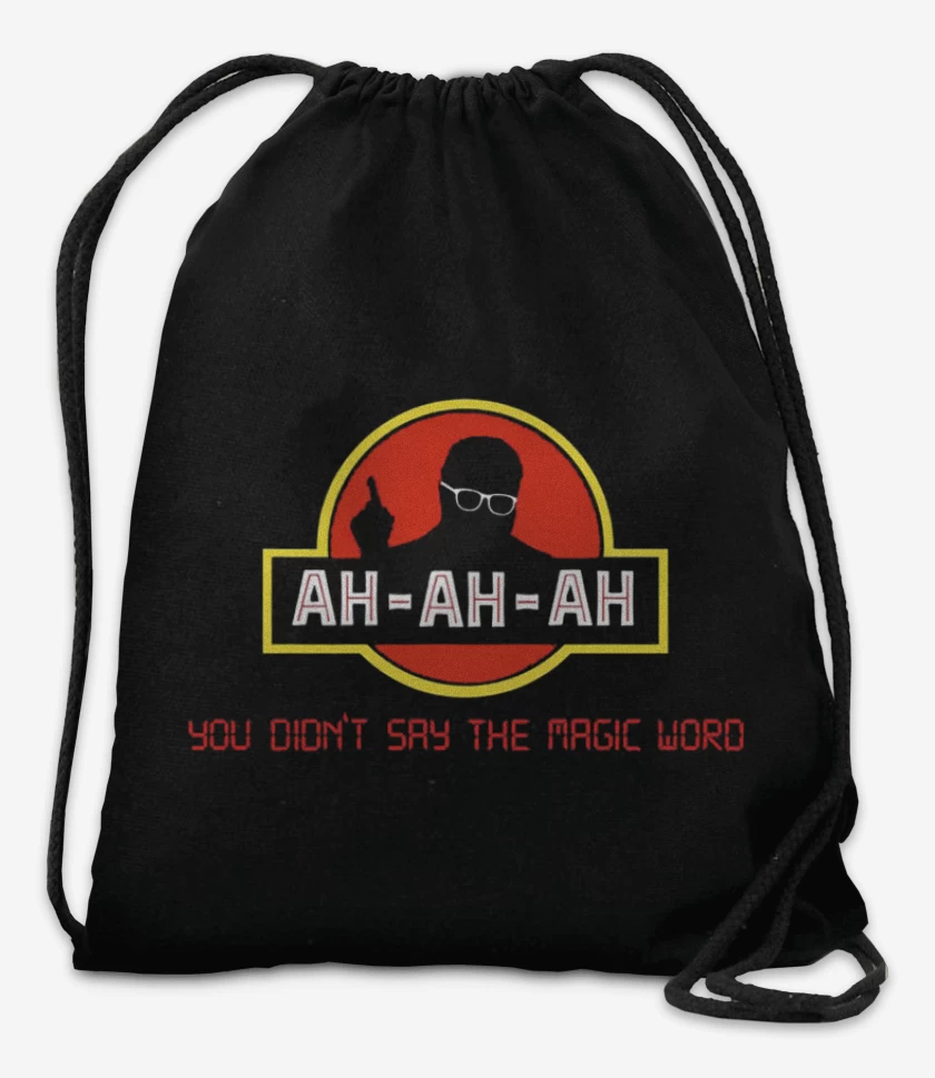 Mochila Negro de AH-AH-AH