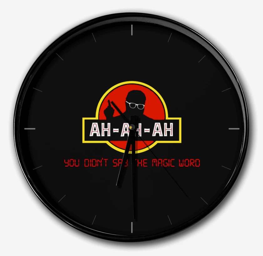 Reloj Negro de AH-AH-AH