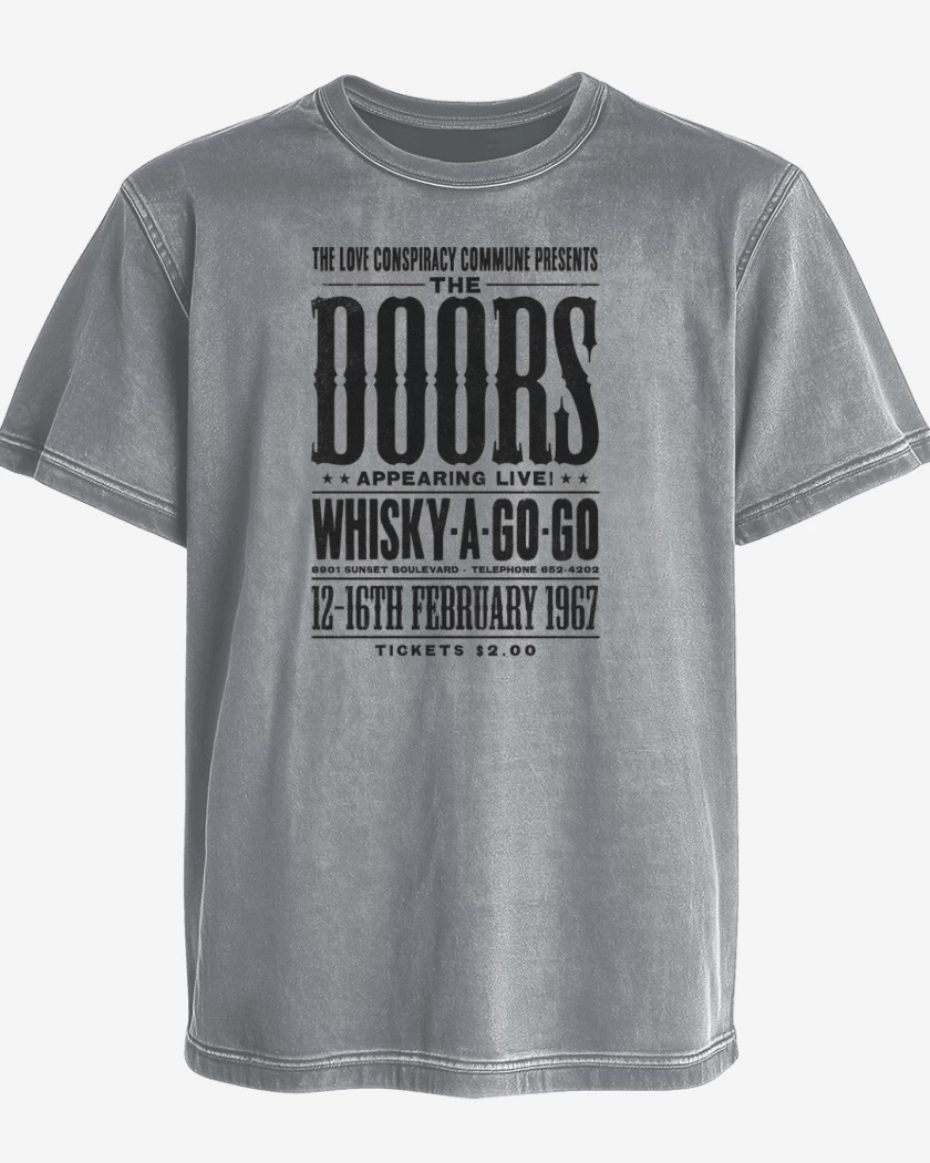 Polera desgastada AFICHE THE DOORS