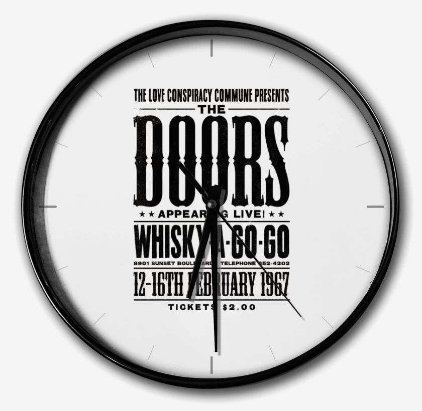 Reloj AFICHE THE DOORS