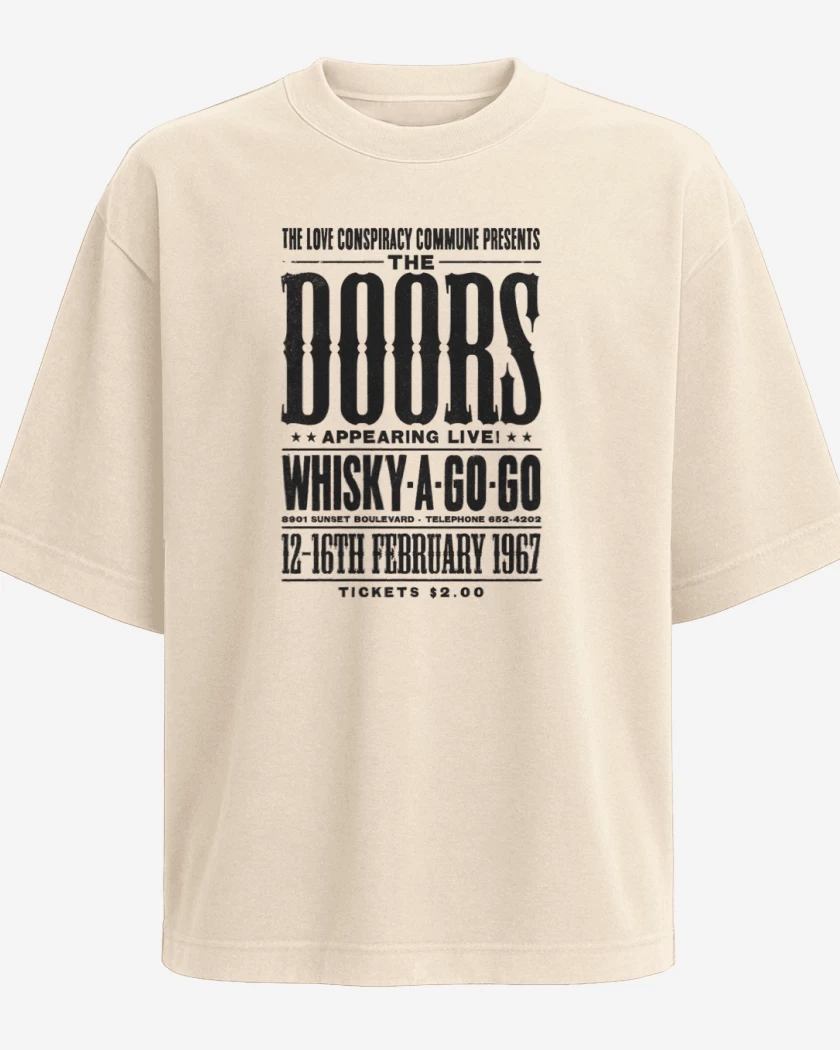 Polera Oversize AFICHE THE DOORS