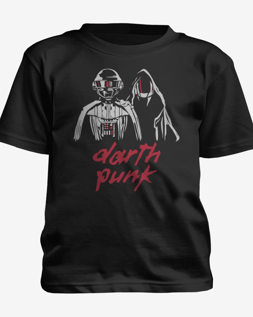 Polera de niño Negro de Darth Punk