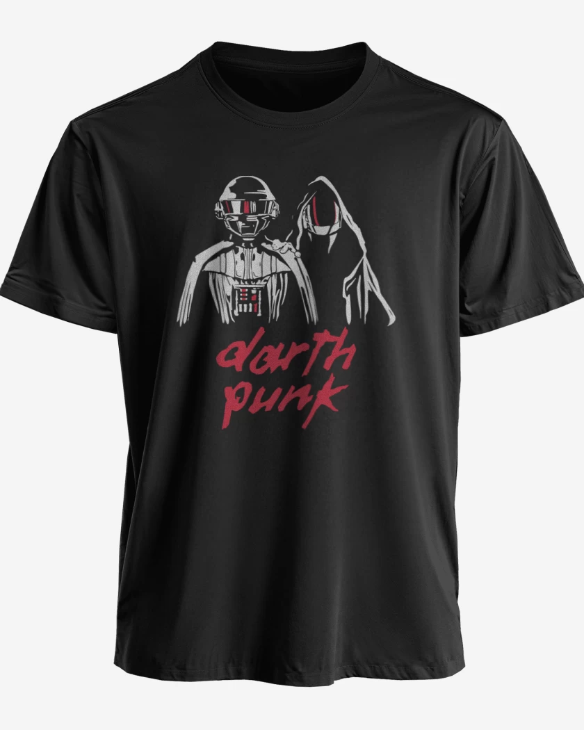 Polera premium Negro de Darth Punk