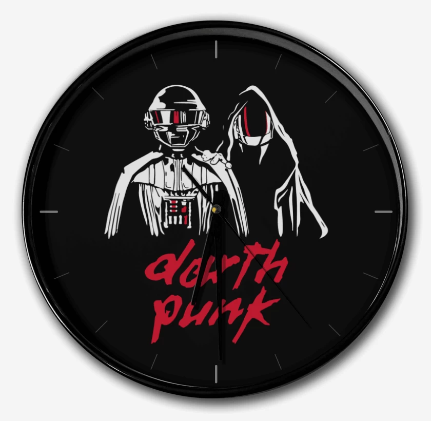 Reloj Negro de Darth Punk