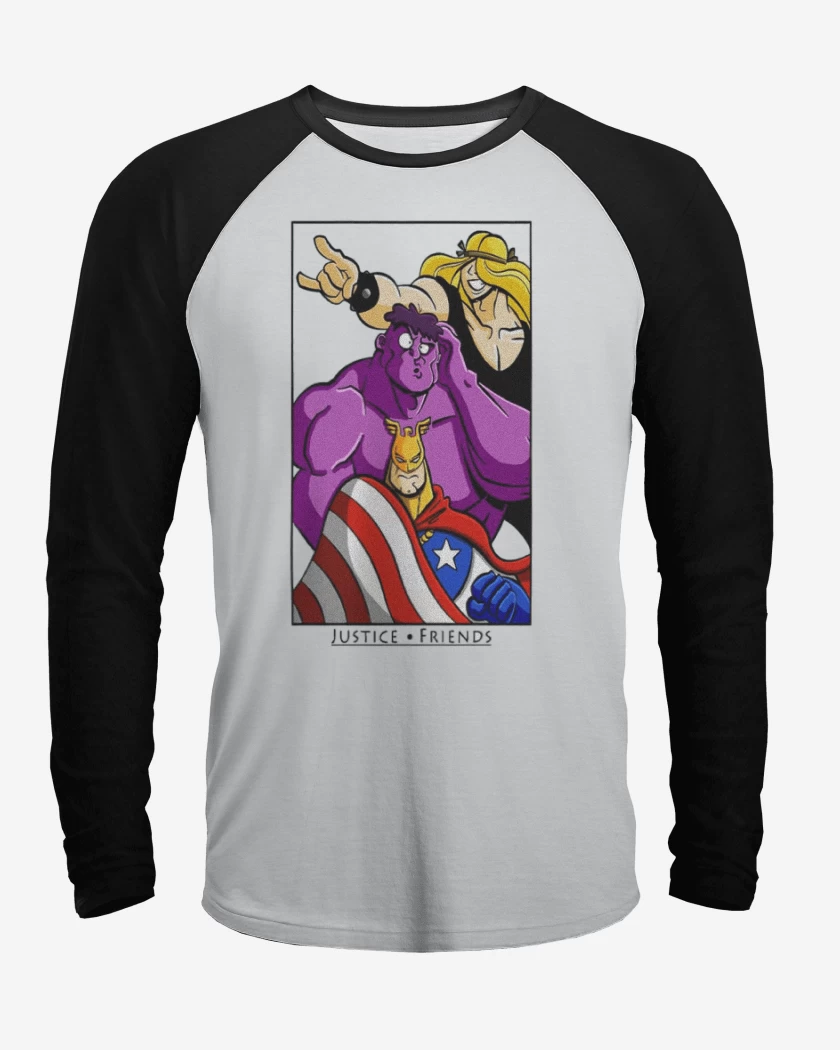 Polera Raglan Amigos de la justicia