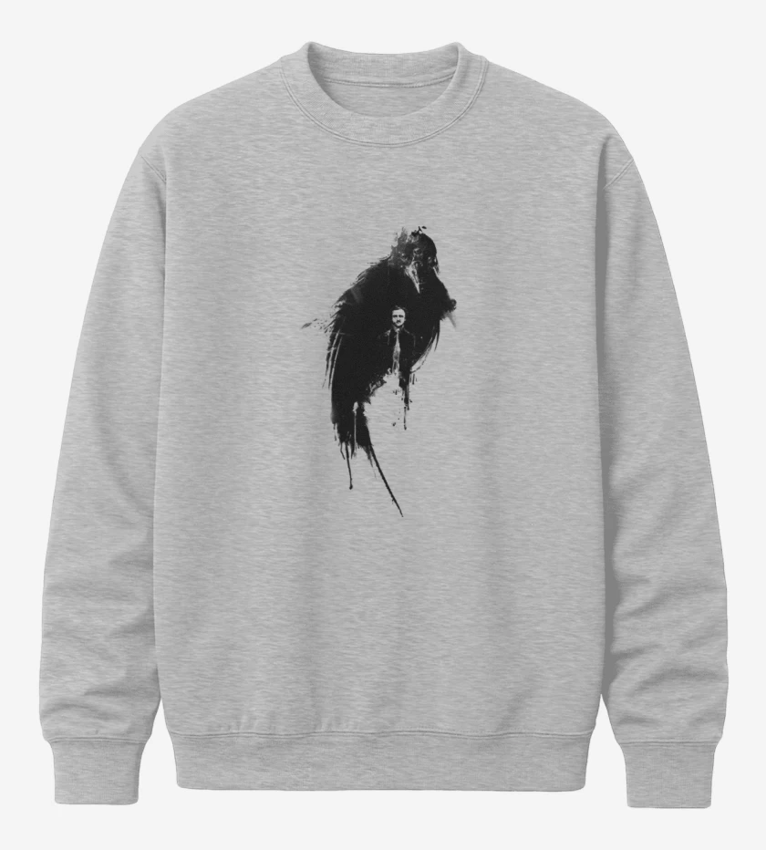 Poleron polo El Cuervo Edgar Allan Poe