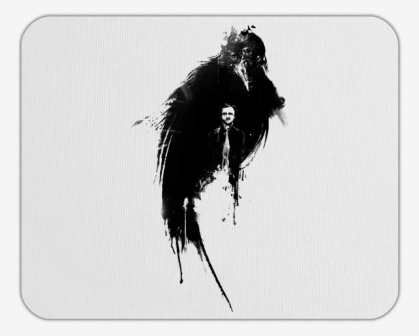 Mousepad El Cuervo Edgar Allan Poe