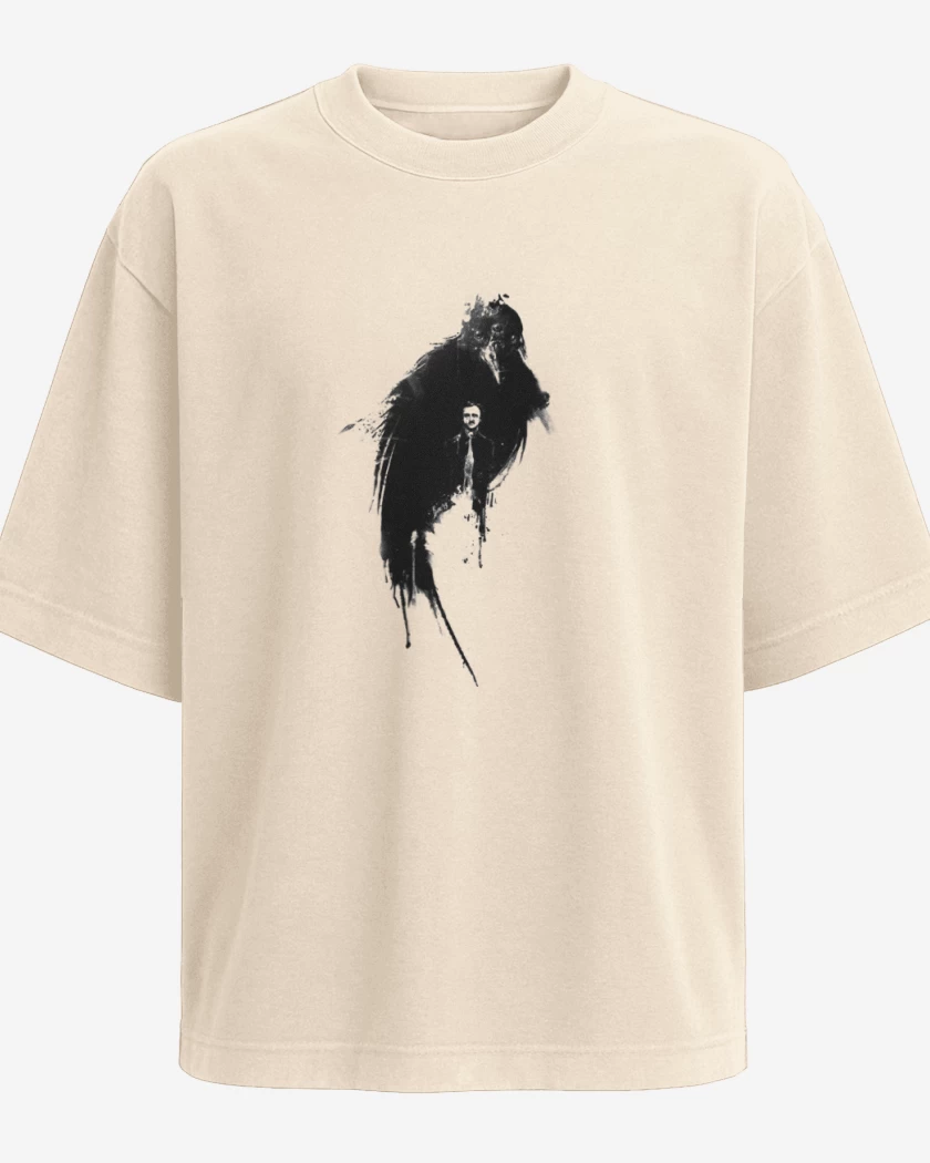 Polera Oversize El Cuervo Edgar Allan Poe