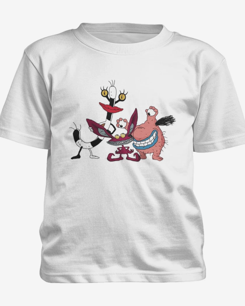 Polera de niño Blanco de Real monster