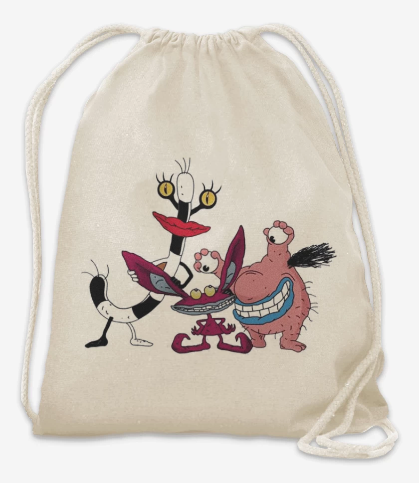 Mochila Blanco de Real monster