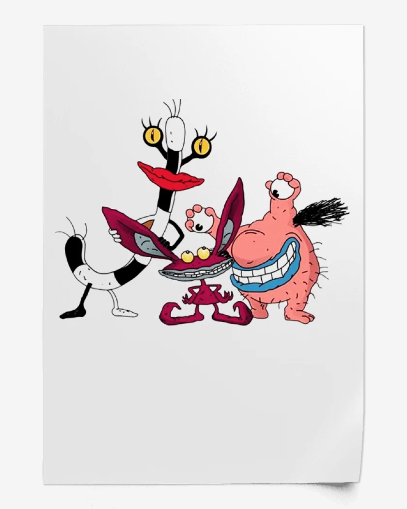 Print Real monster