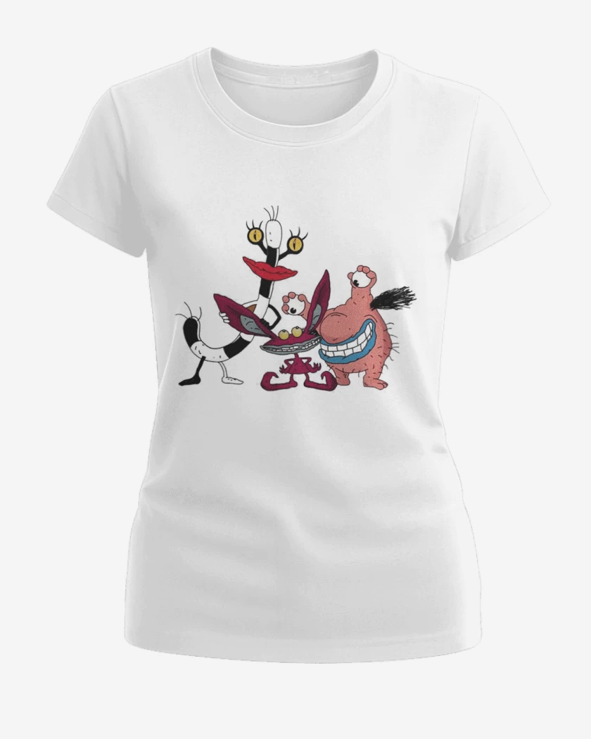 Polera de Mujer Blanco de Real monster